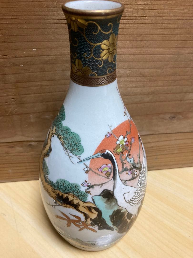 九谷焼 末川泉山 四合徳利6本 骨董 古美術