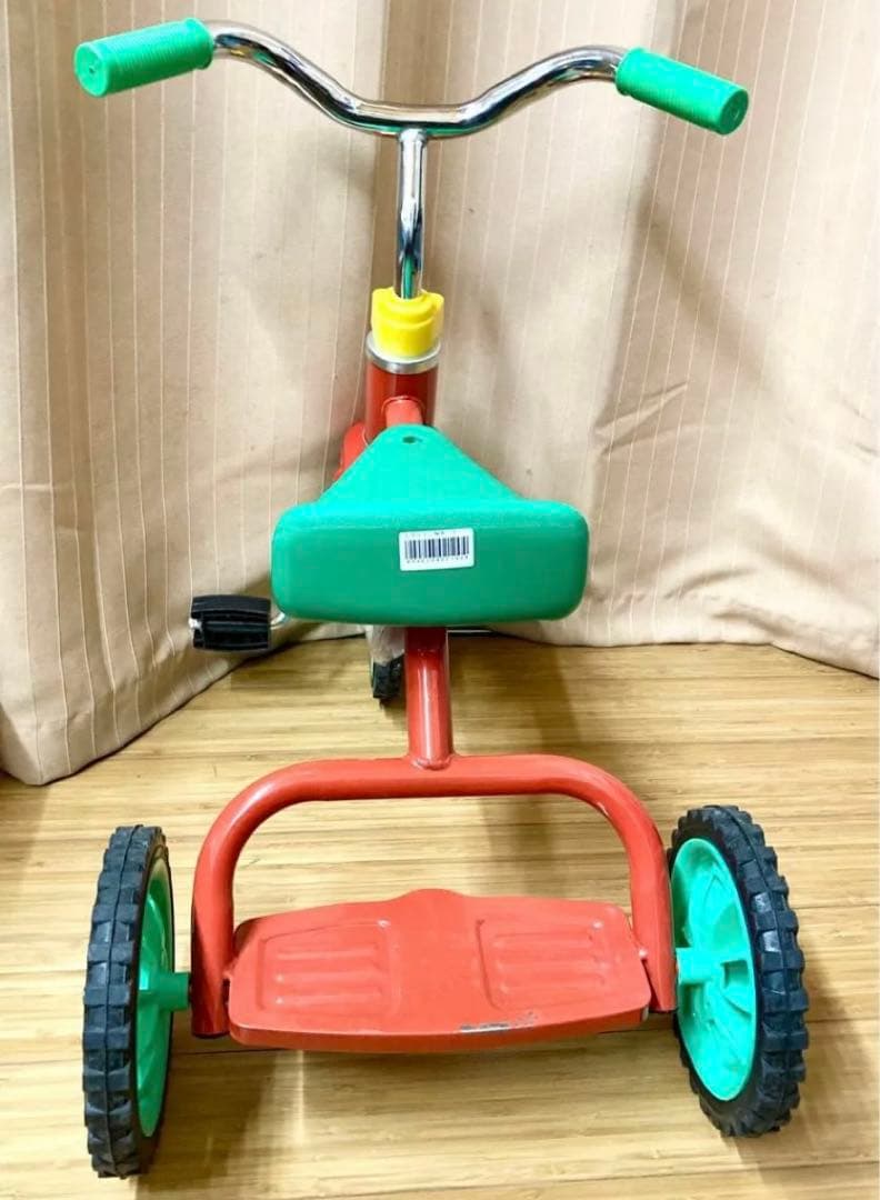 ほぼ未使用 Tsubame 三輪車】ツバメ 昭和レトロ 取説付 - メルカリ