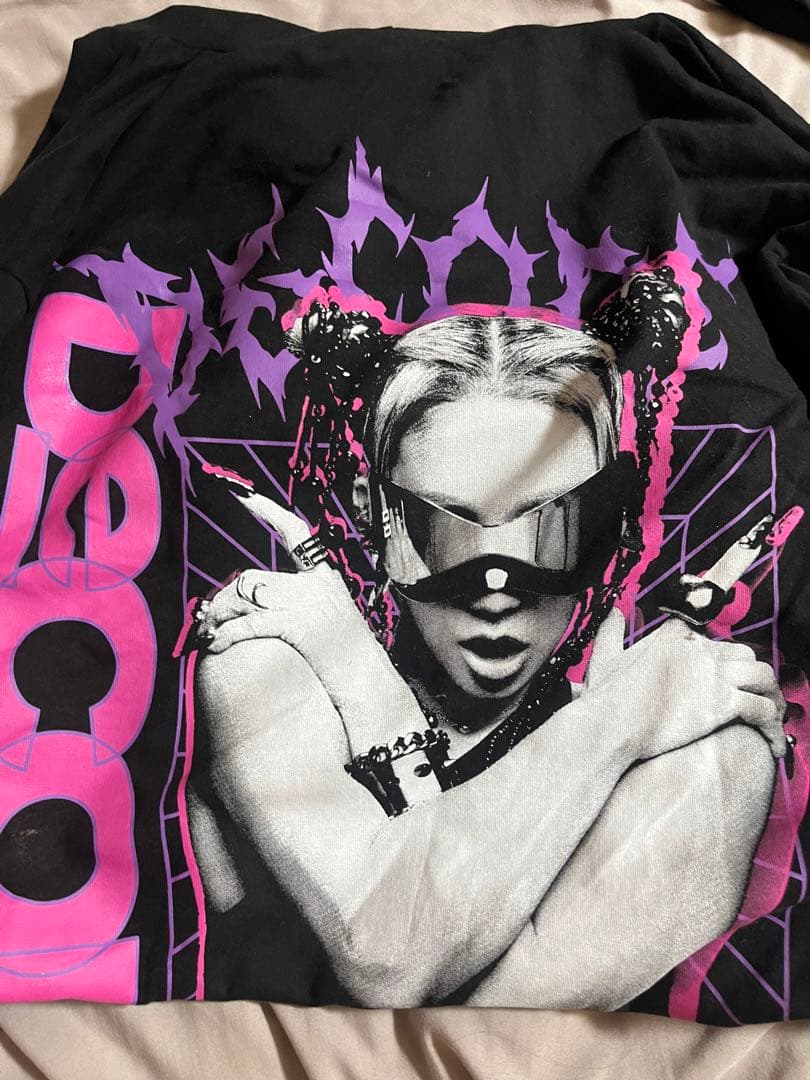 倖田來未 De-CODE 2025 ツアーグッズ フーディー パーカー Lサイズ