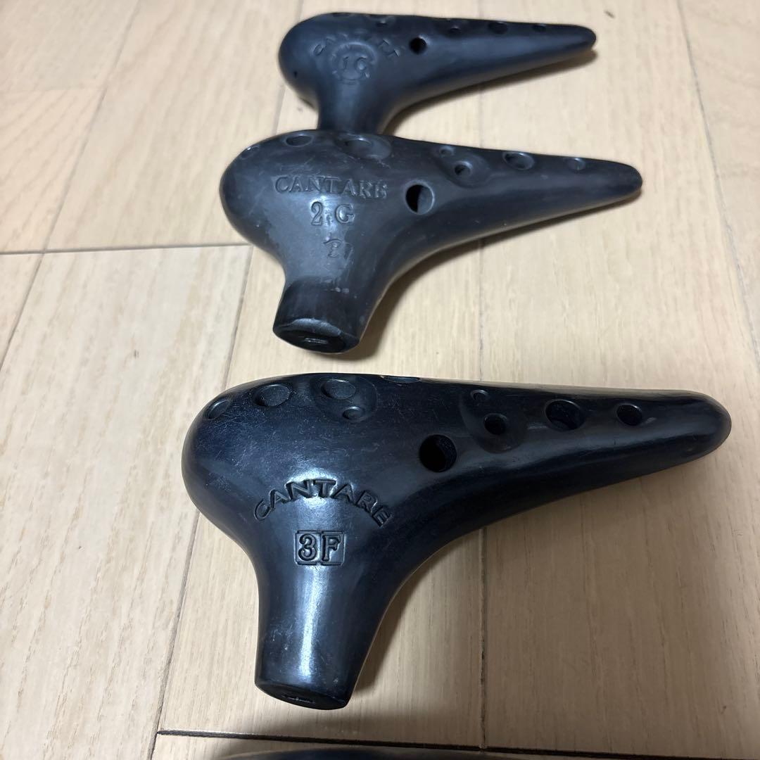 CANTARE オカリナ 1C.2G.3F.4C.5G サイズ