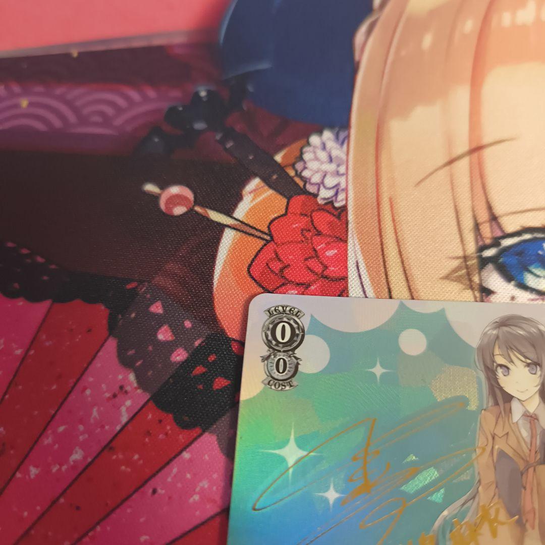 ws ヴァイスシュヴァルツ　バニーガール先輩　桜島麻衣　sp サイン