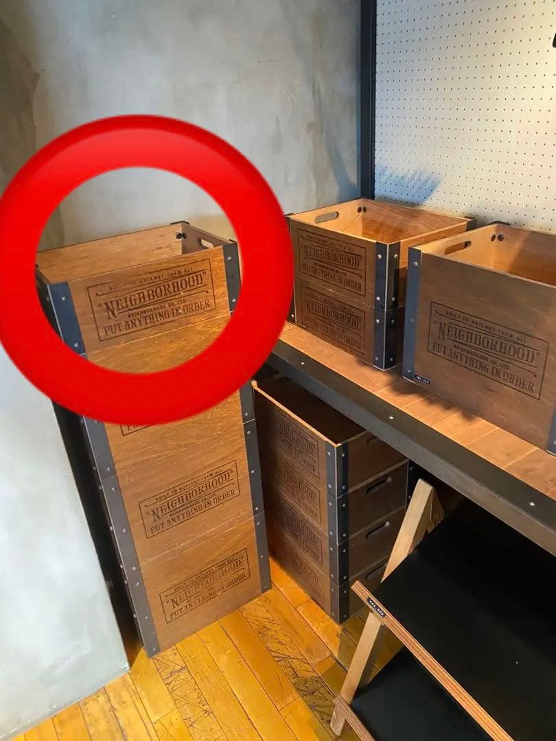 neighborhood 収納box NEIGHBORHOOD WIND AND SEA 収納ボックス 3個