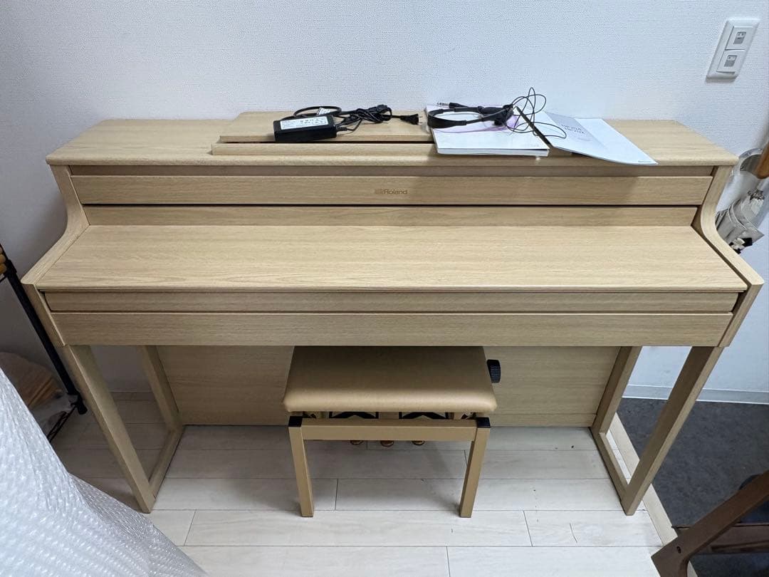 引取or直配送】ローランド HP704 88鍵 電子ピアノ ライトオーク
