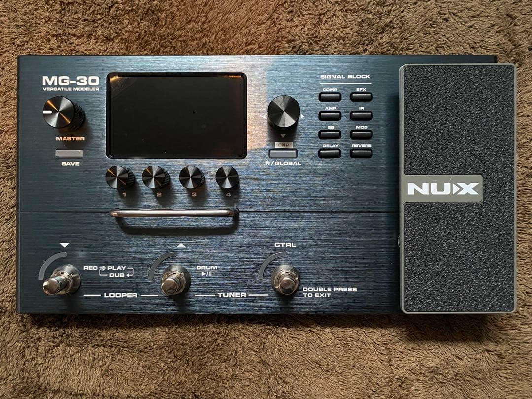 NUX MG-30 ギターエフェクター - メルカリ