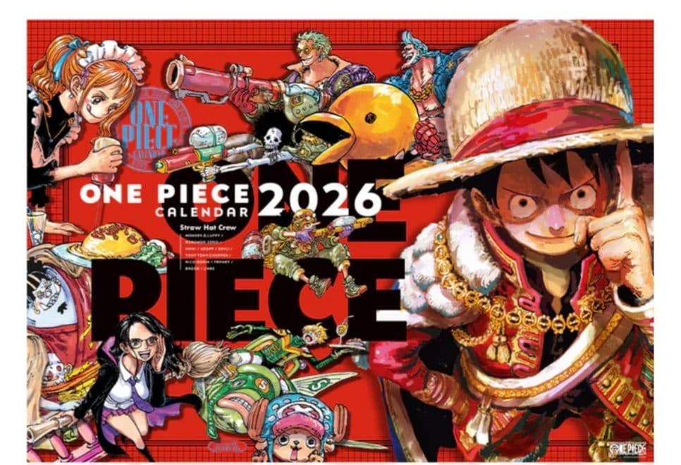 ONE PIECE コミックカレンダー（大判）2026 ワンピース - メルカリ