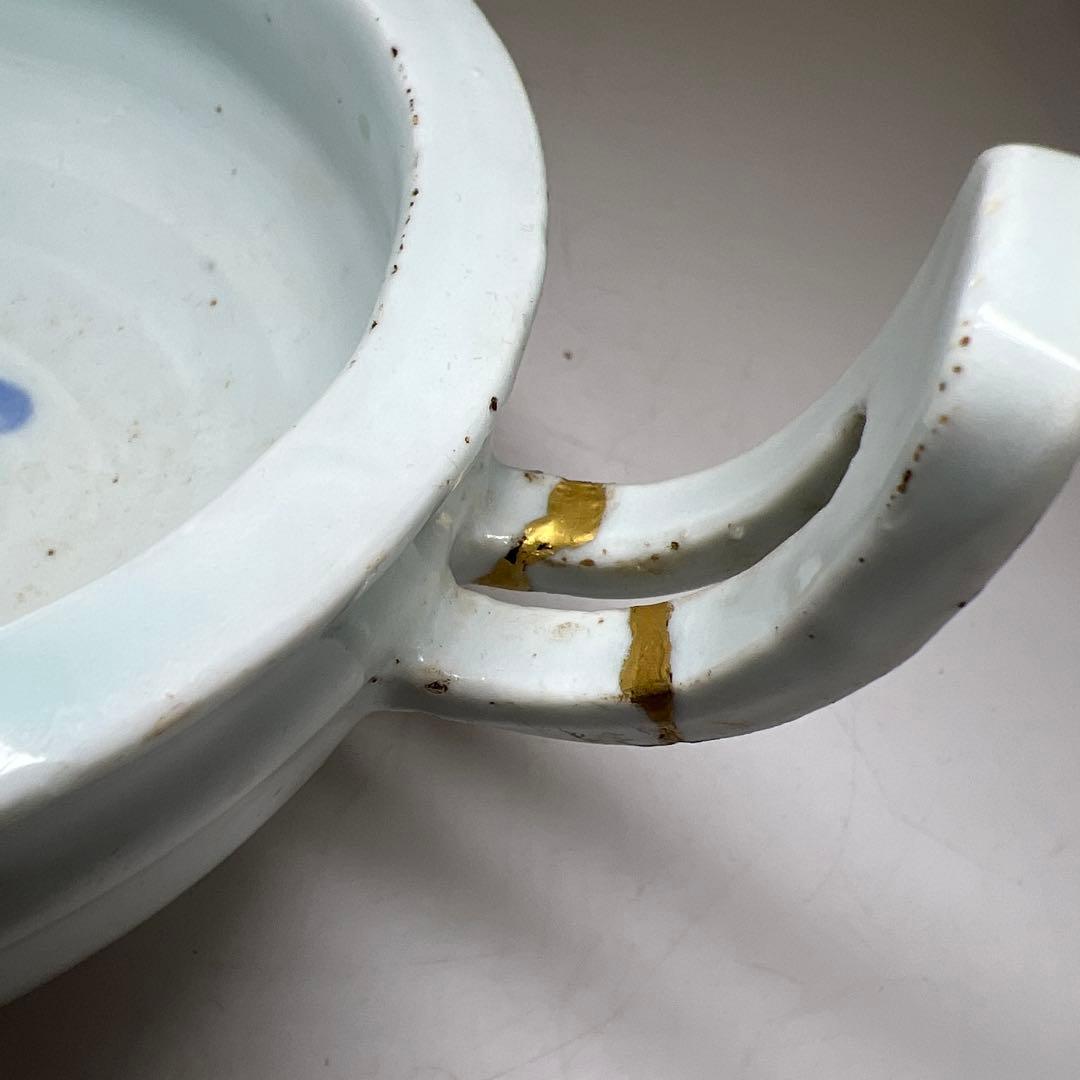 李朝 青白磁香炉 幅約18㎝ 東Y8-0203②タサオ - メルカリ