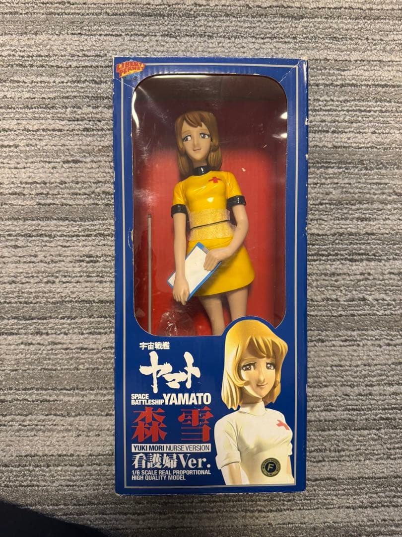 宇宙戦艦ヤマト 森雪 看護婦バージョン 1/6スケール 未使用 箱付き