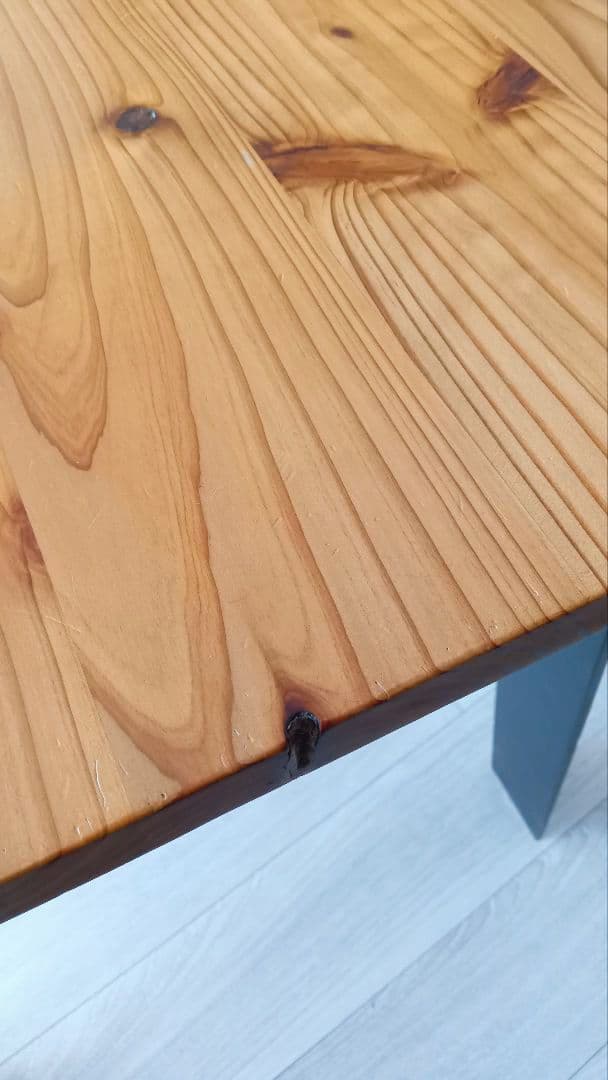 kanademono　カナデモノ　ダイニングテーブル　作業台　杉×アイアン脚