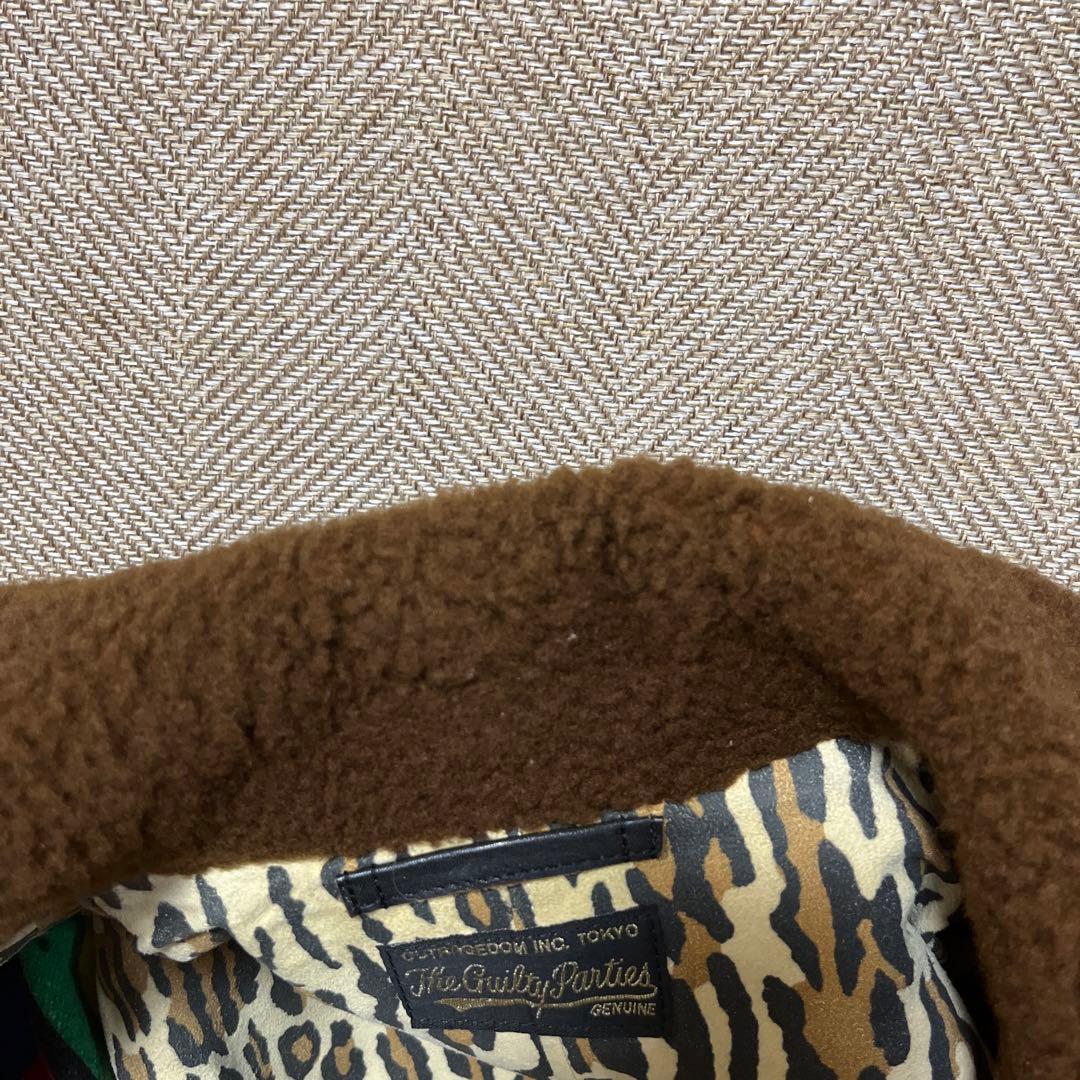 美品】WAKOMARIA ギャングコート レザー ボア付き ライダース 美品