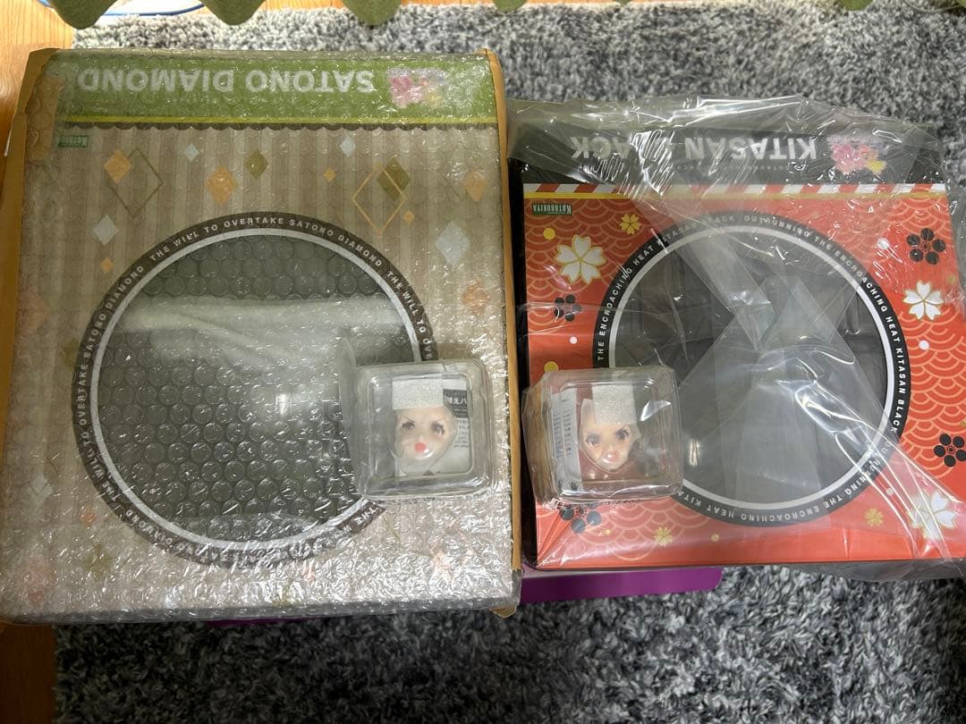 未開封新品 コトブキヤ フィギュア キタサンブラック＋サトノダイヤモンド＋特典