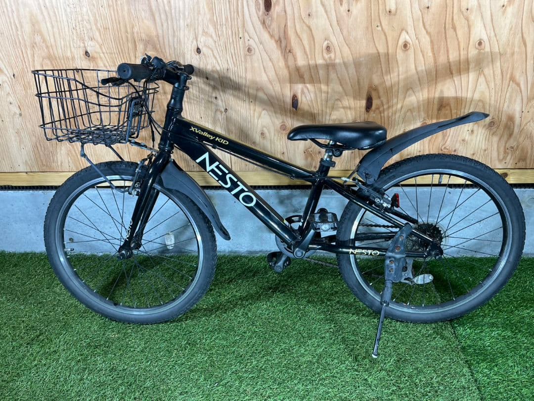お引き取り限定 NESTO 22インチ X-VALLEY KID 外装6段ギア