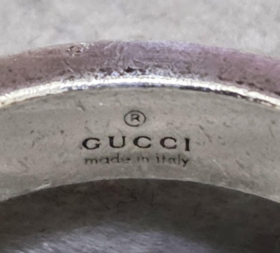 Gucci グッチ ゴーストリング　SV925　リング　14号　42828