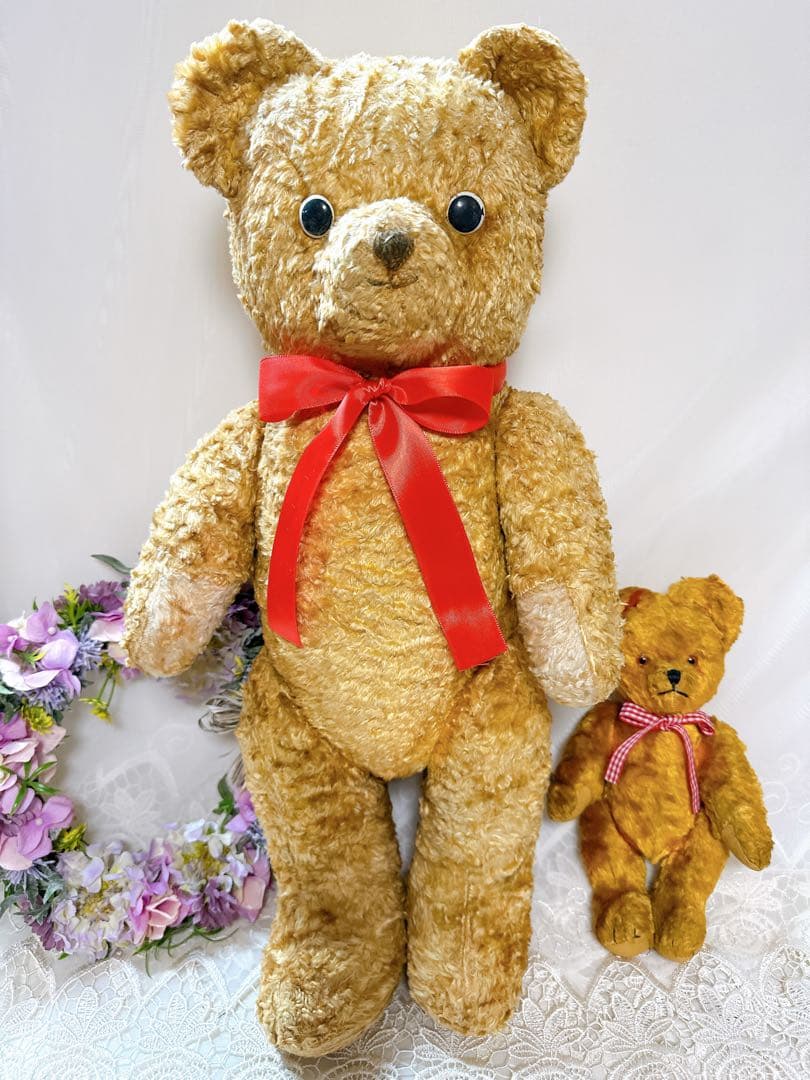 バナナ猫様　❤️アンティークベア2体セット❤️