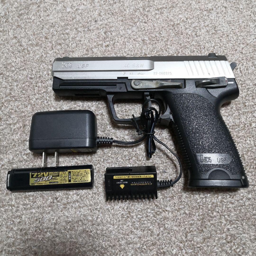 東京マルイ製　H＆K USP 電動ハンドガン　 バッテリー充電器付 Amazon | 東京マルイ・電動ハンドガン・H&K USP バッテリー