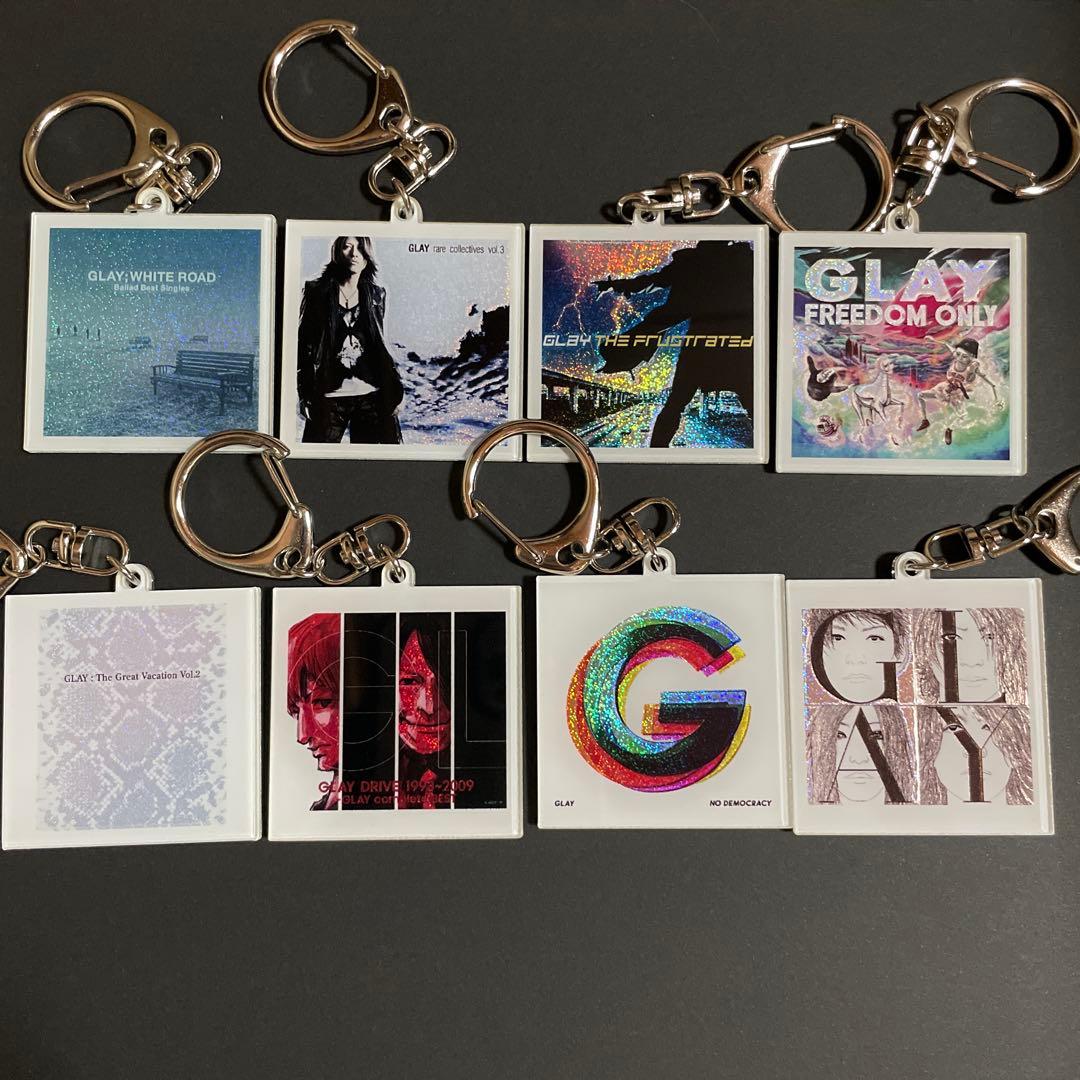 GLAY×AMEX アルバムジャケット キーホルダー 8個セット - メルカリ
