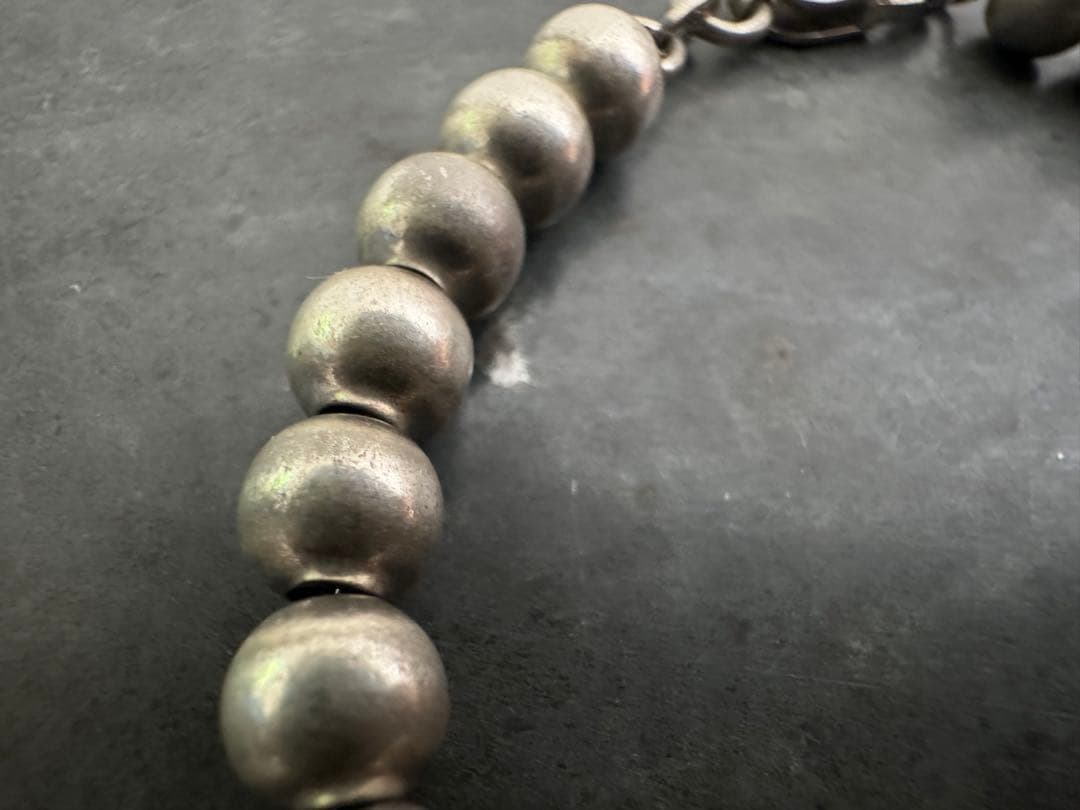 希少 ヴィンテージ ブレスレット ボール シルバー 925
