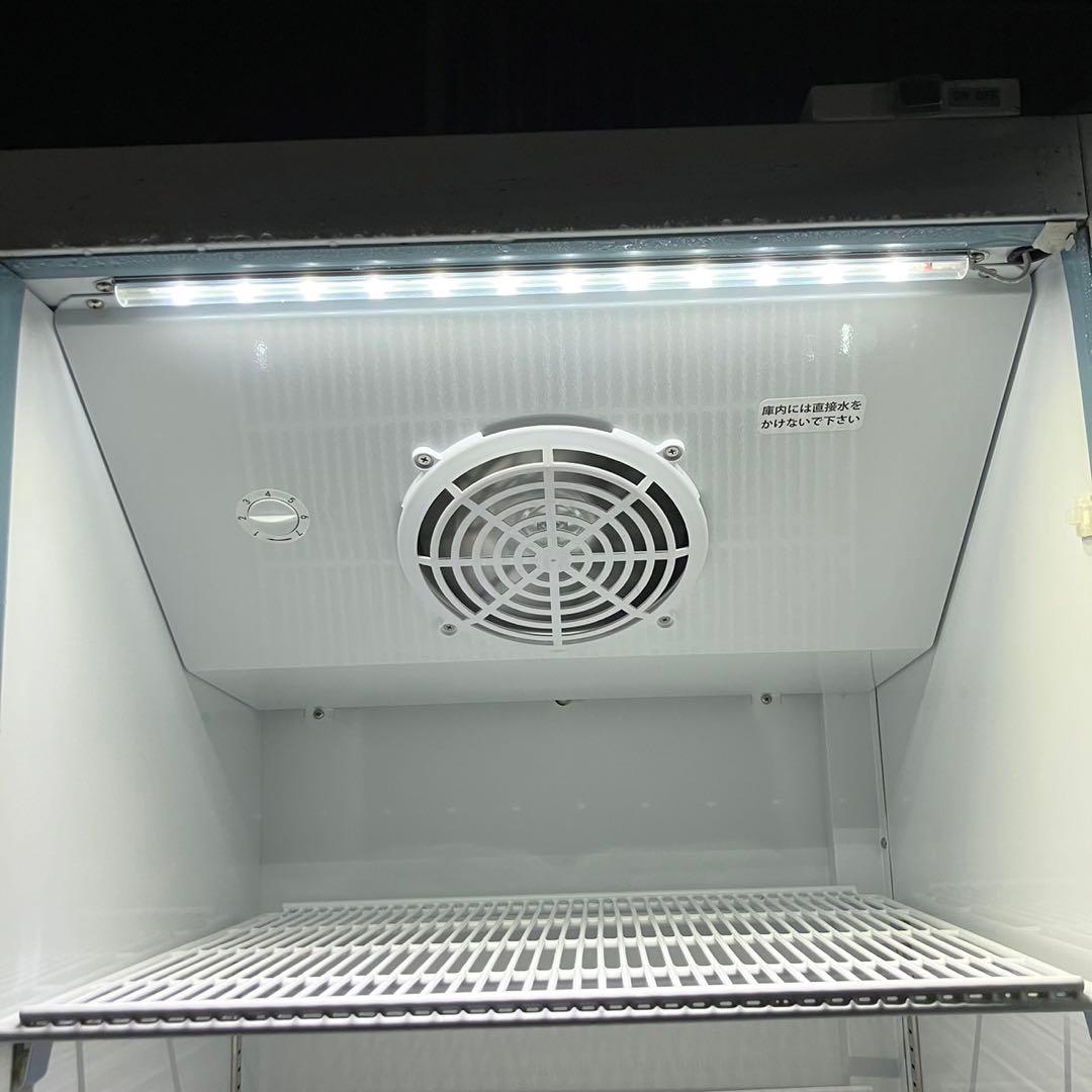 大阪配送無料28日29日午前のみ冷蔵ショーケース2台設置時協力あり省エネ