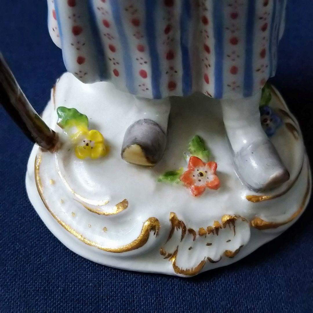 ✤マイセン(Meissen)フィギュリン✤『パリの呼び声・子守をする少女