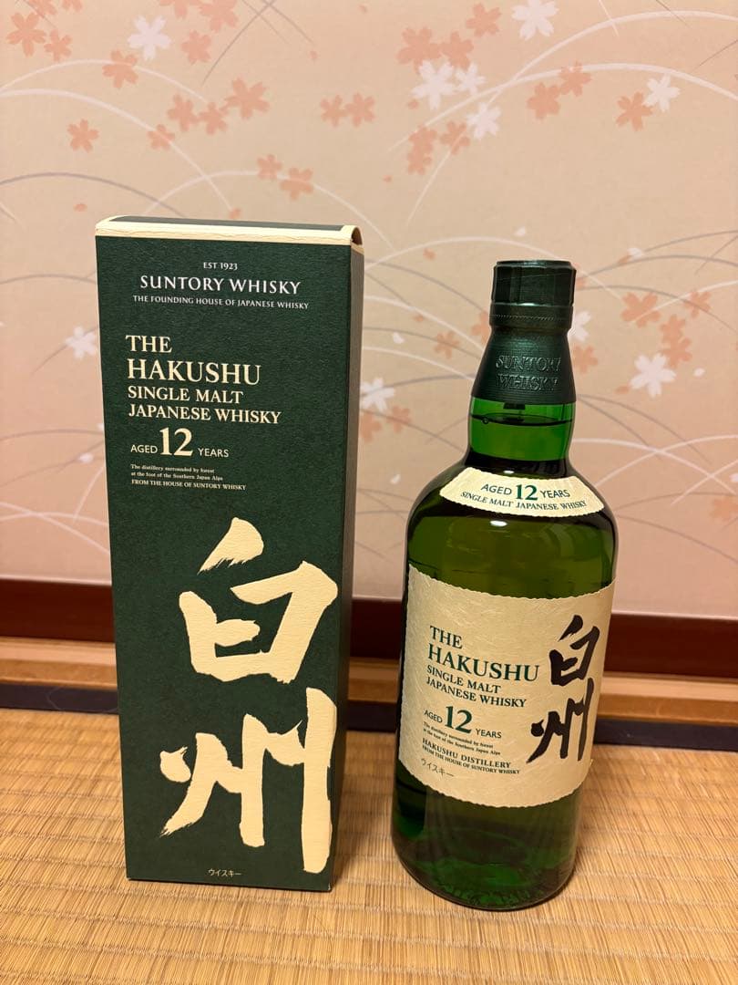 白州 12年 シングルモルトウイスキー 未開封