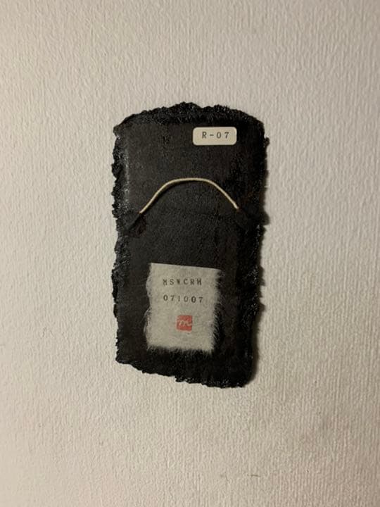 現代アート 漆の平面 下地ワークス・カルト