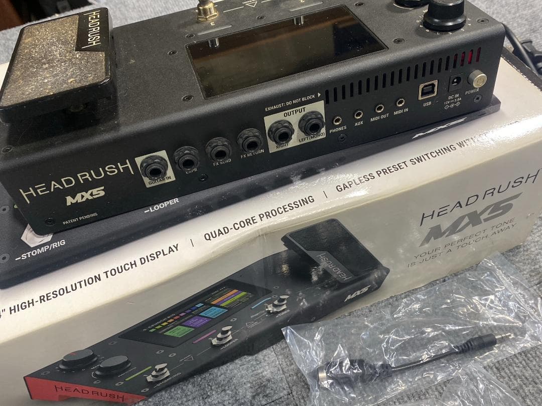 HEAD RUSH MX5 マルチエフェクター　アンプシミュレーター