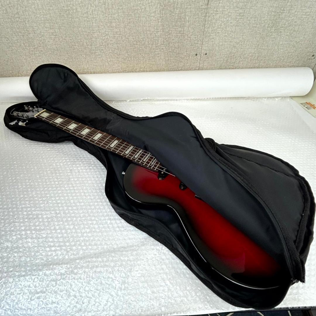 【ジャンク扱い】GrassRoots　ギター　レッド・ブラックグラデーション