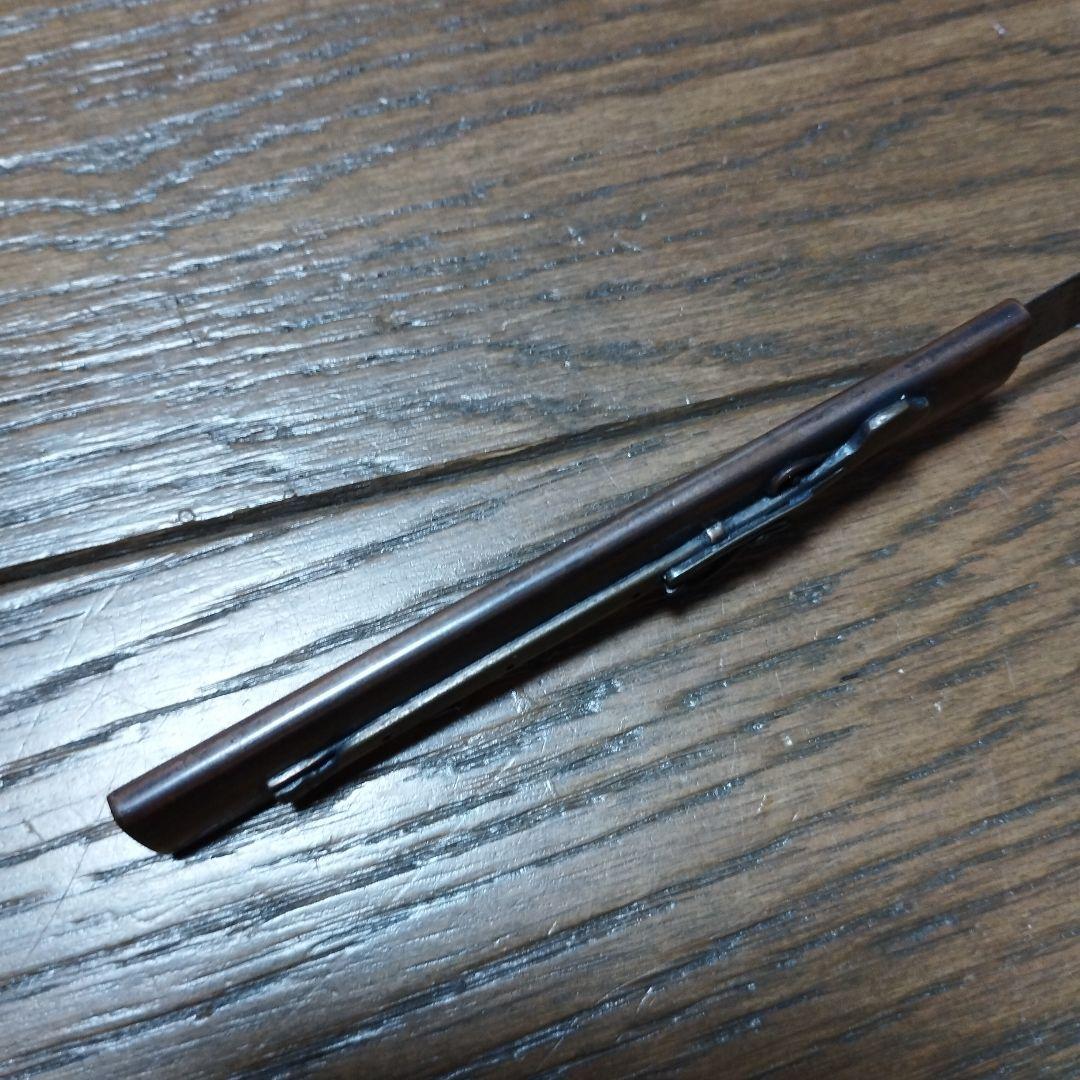 武具　笄．小柄セット　火縄銃図案　骨董品　刀装具　珍品