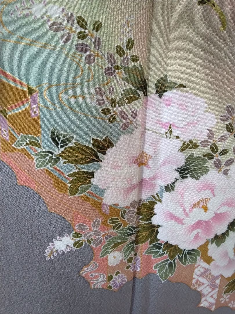 振袖フルセット、振袖鈴乃屋、成人式、重ね衿、帯揚げ帯締め、西陣袋帯