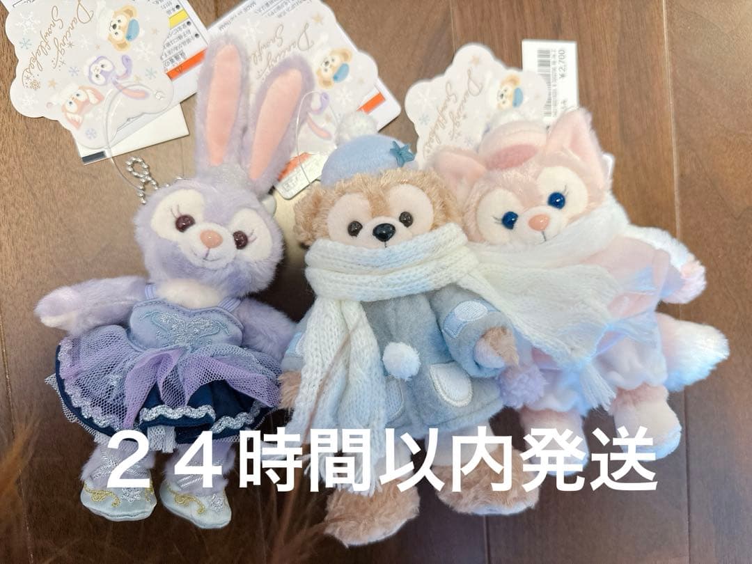 ダンシングスノーフレークス ぬいぐるみバッジ 3点セット