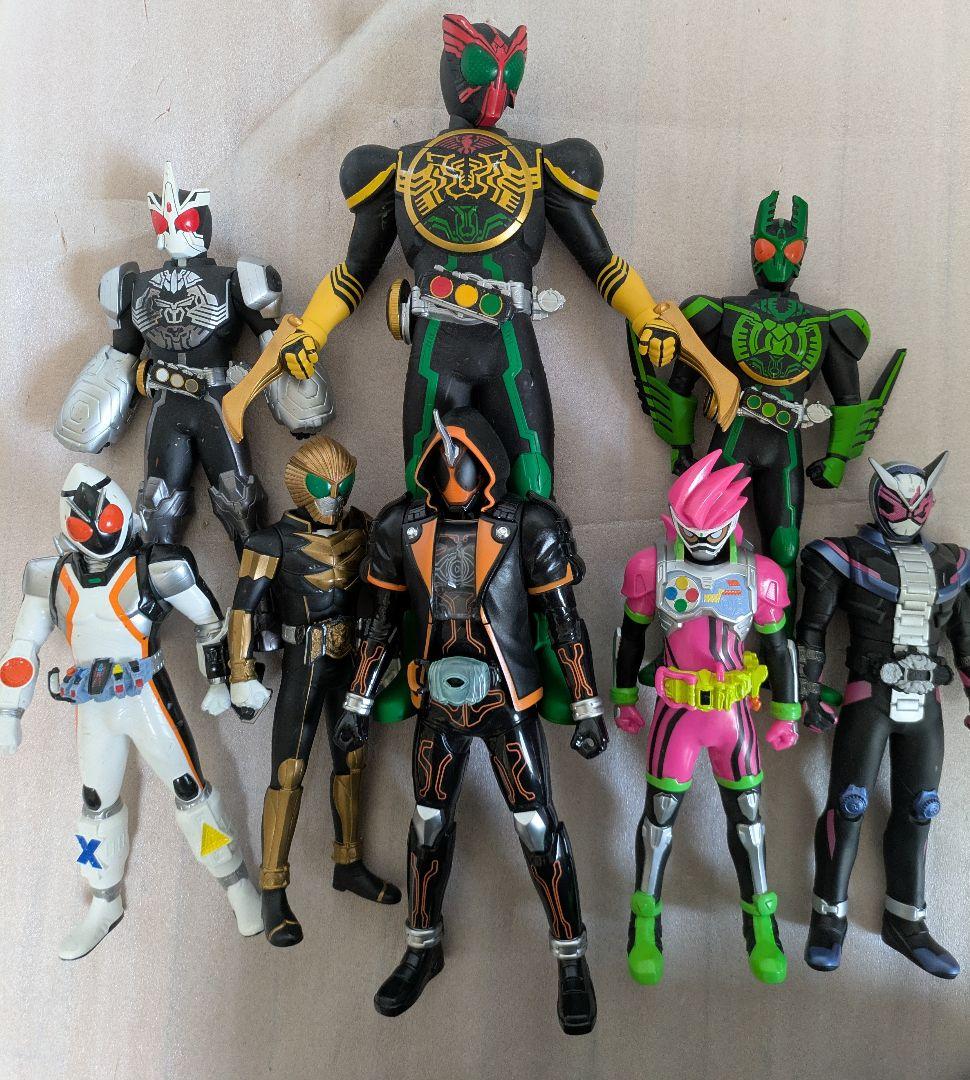 仮面ライダー ソフビ フィギュア 149個 まとめ