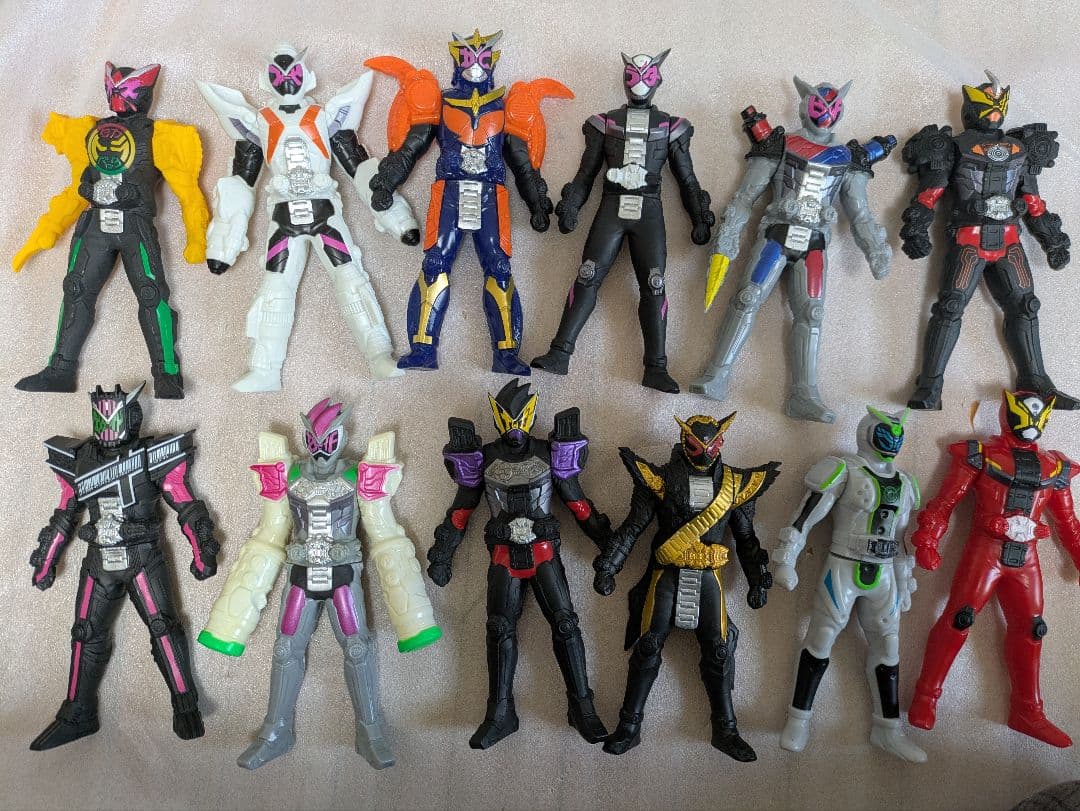 仮面ライダー ソフビ フィギュア 149個 まとめ