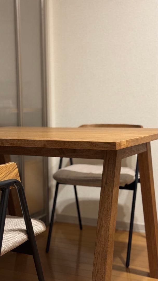 unico エレムト ダイニングテーブル美品