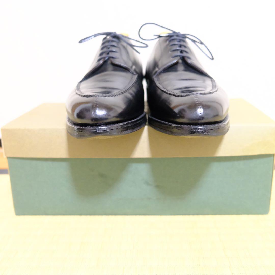 旧ロゴ エドワードグリーンDoversブラック6E 32 英国製