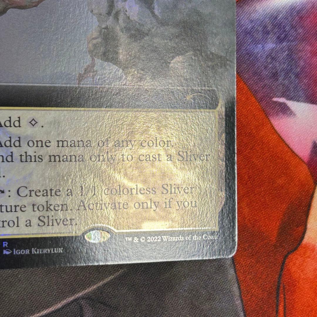 英語拡張Foil《スリヴァーの巣/Sliver Hive》[SLD]ボーダーレス