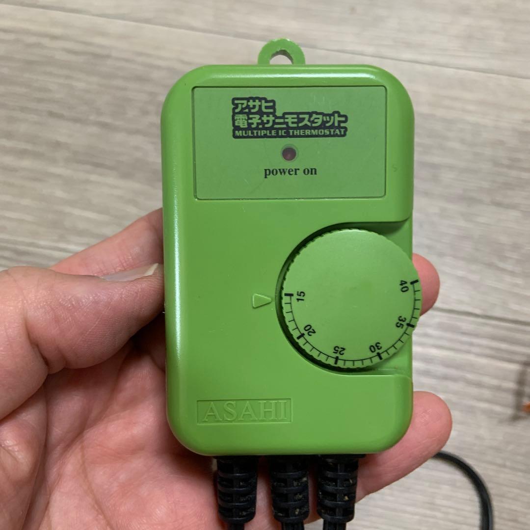 アサヒ 保温電球 100W 4個セット + 温度調節器セット