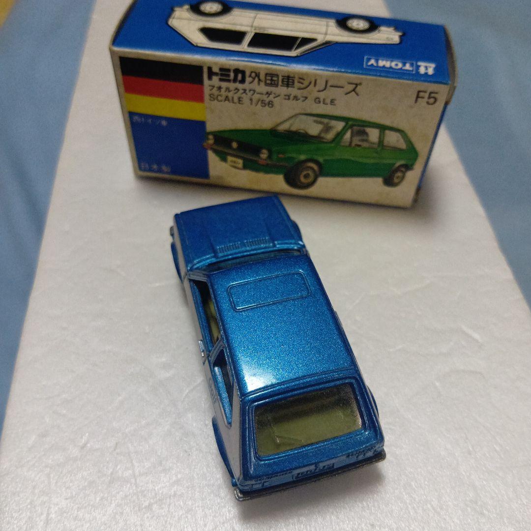 トミカ青箱　フォルクスワーゲン ゴルフ GLE 1/56　日本製　外箱共に極上品