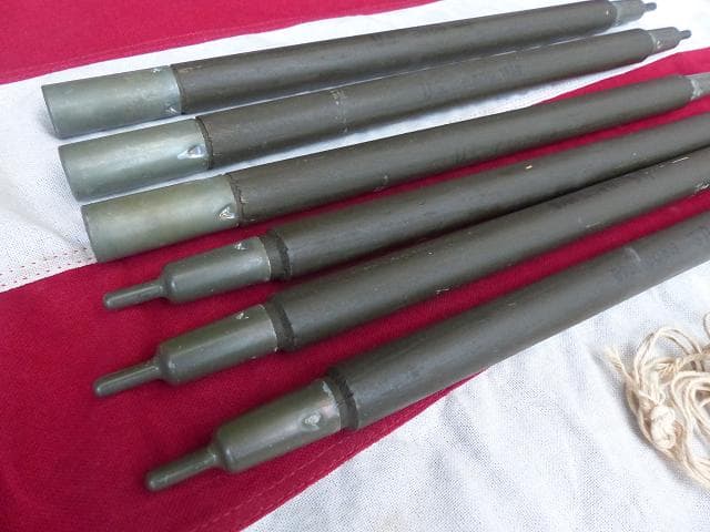 1968” 米軍実物 ナム戦 デッド! テントポール 8本セット 軍幕 303