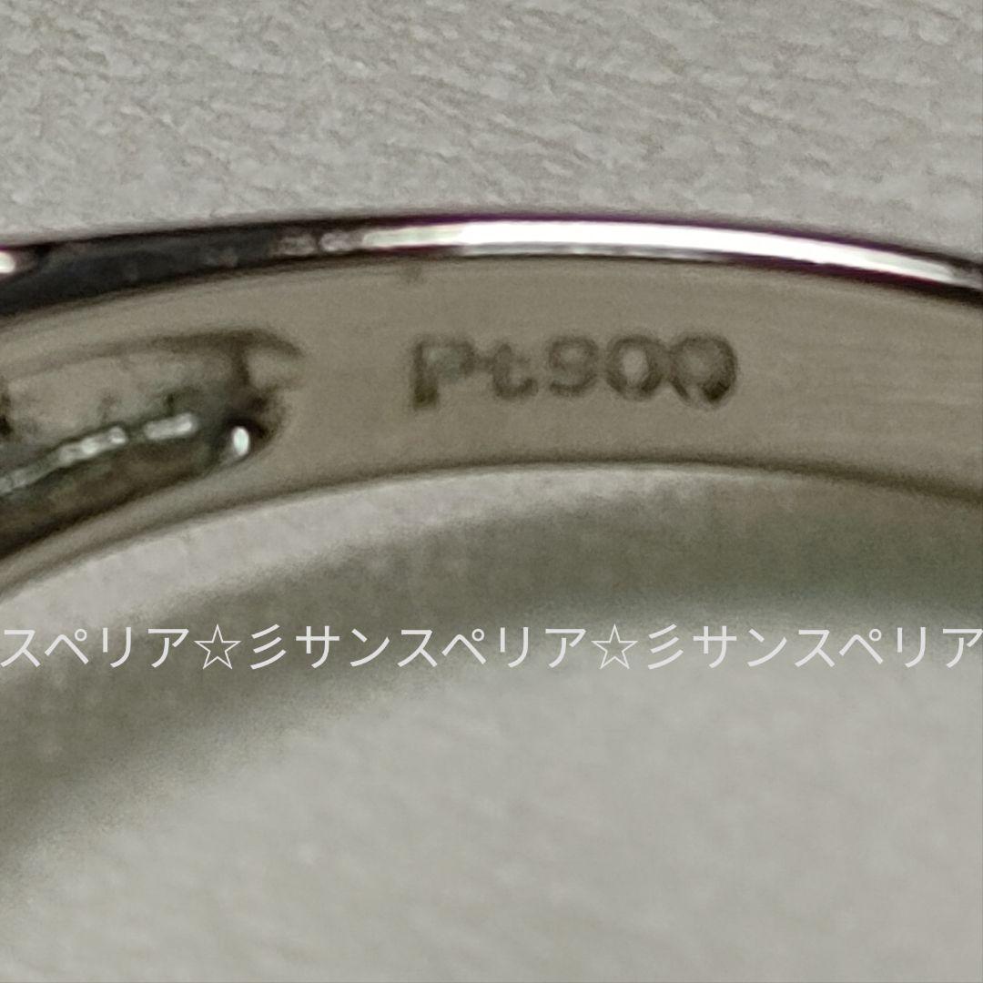 Pt900 ルビー0.65ctとダイヤ計0.24ctのクラシカルなリング