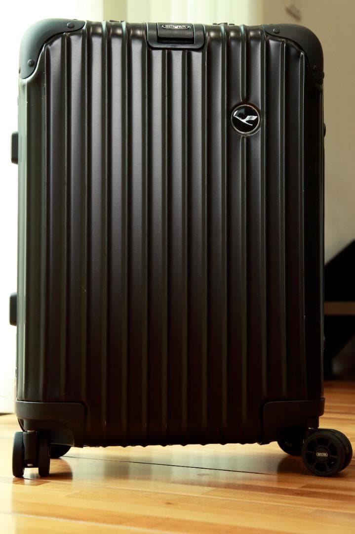 RIMOWA ステルス ルフトハンザ アルミ ブラック 32L 4輪 - メルカリ