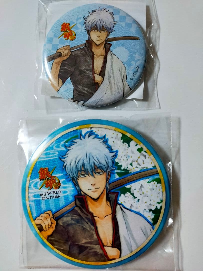 銀魂坂田銀時J-WORLD 缶バッジ
