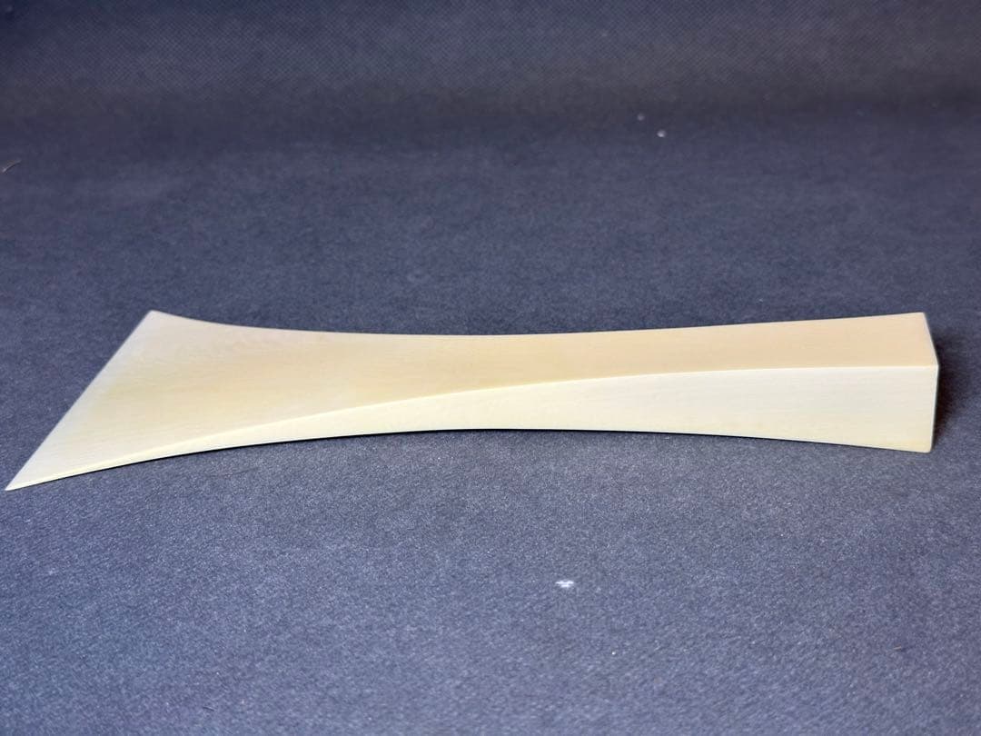 極上 三味線 撥 バチ 天然素材 和楽器 民謡 アンティーク 細密細工