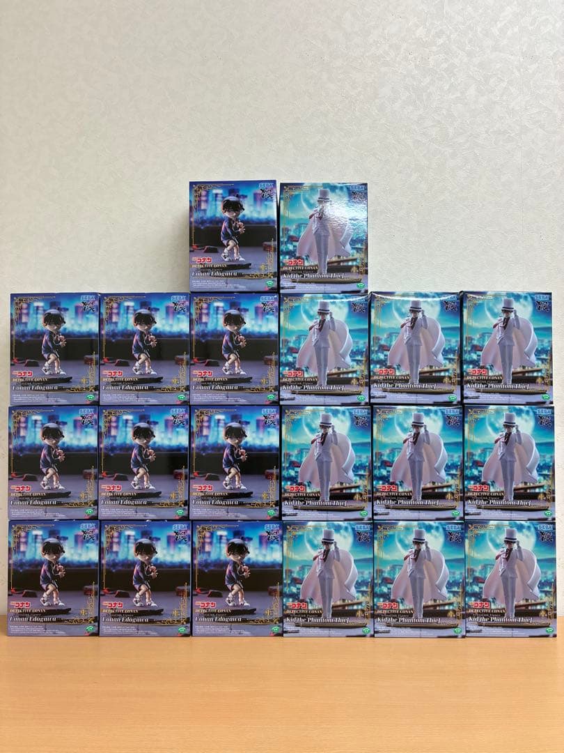探偵コナン XrossLink フィギュア コナン 怪盗キッド 20個セット