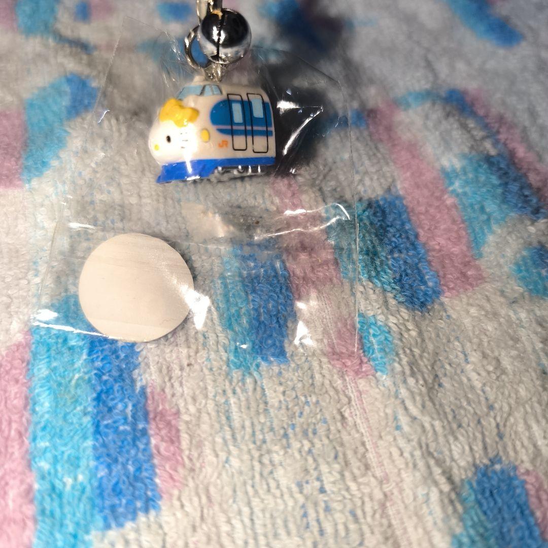 ハローキティ さよなら 0系 新幹線 ストラップ
