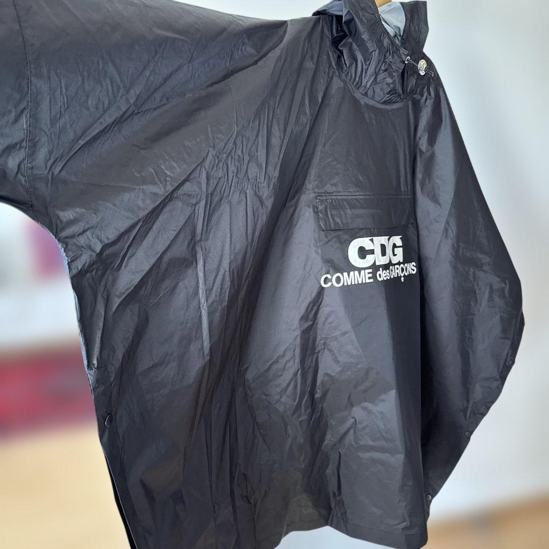 【新品未使用】コムデギャルソン　CDG ナイロンコート　レインウェア