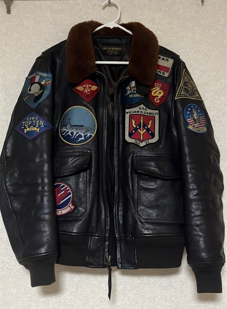 トップガン G-1 日本国旗モデルAVIREXサイズ40 - メルカリ