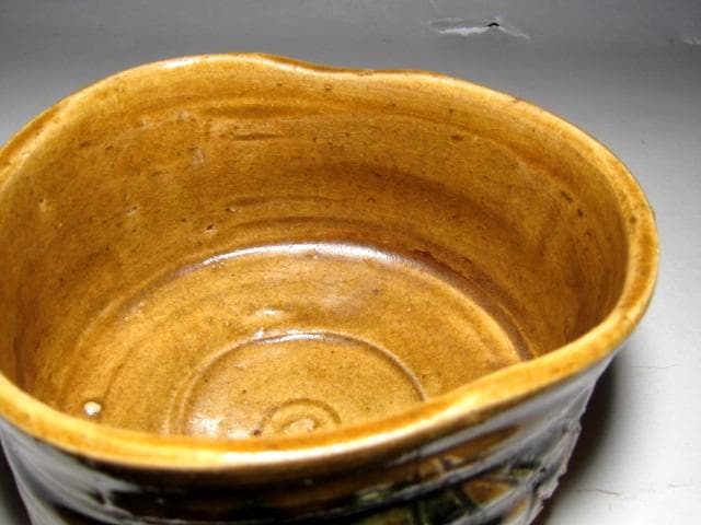 古陶磁器 | 古美術ささき 明時代 古染付 唐草紋様茶碗 伝世品焼物 呉須