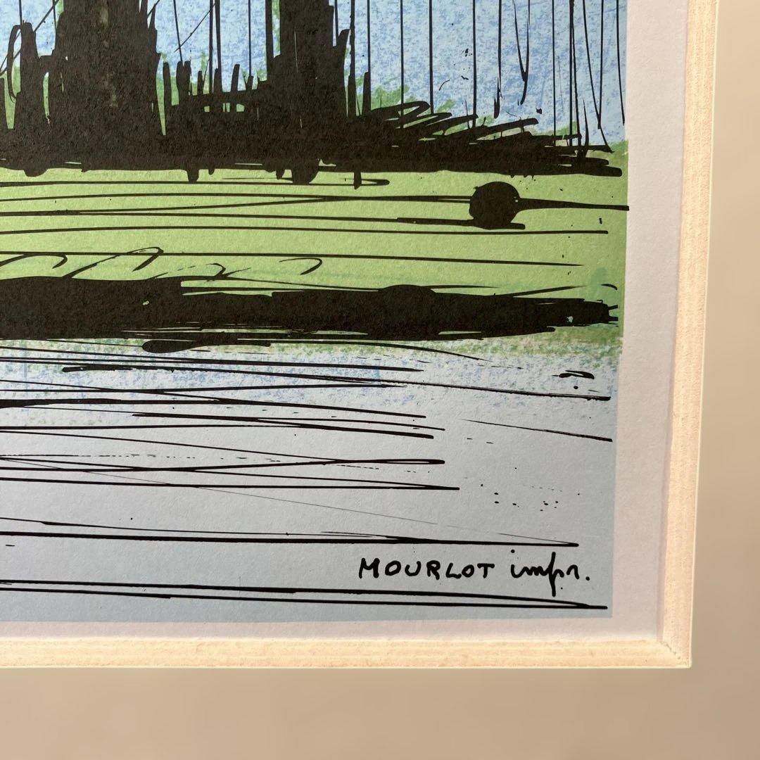 リトポスター 「ビュッフェ展OSAKA TOKYO ギャルリーためなが」