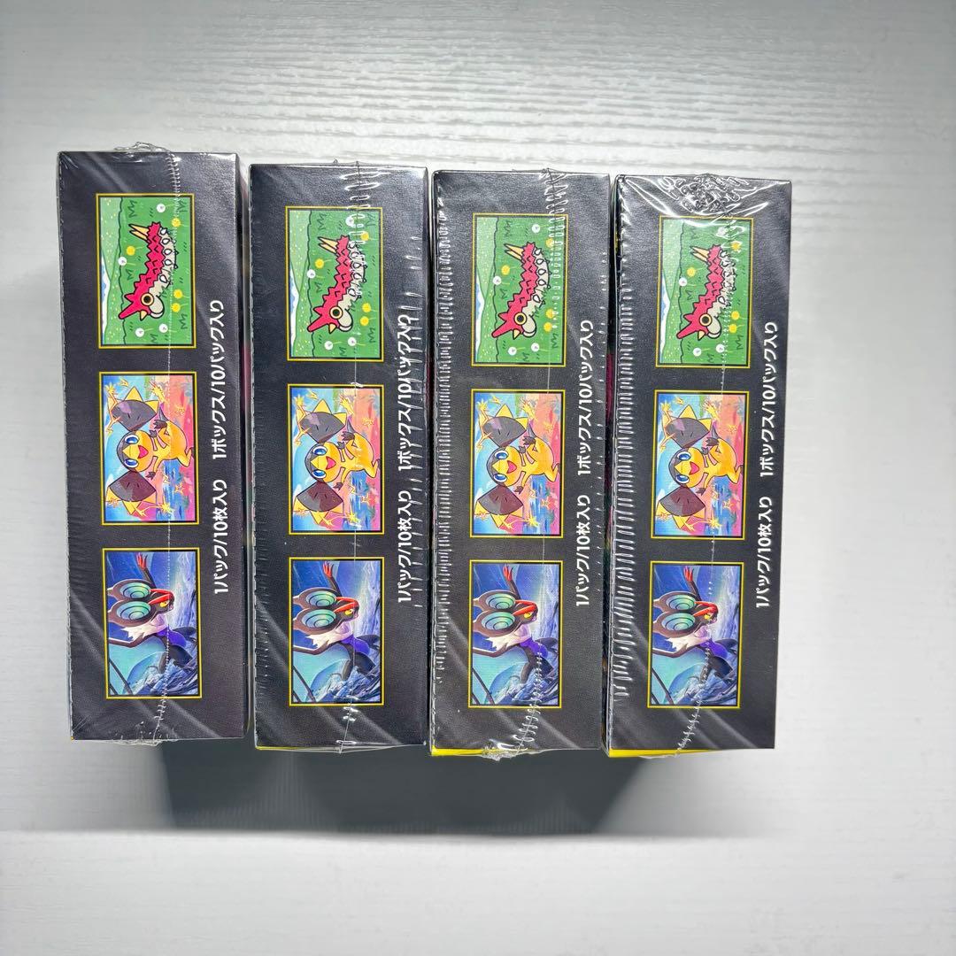 ポケモンカードゲーム MEGAドリームex シュリンク付き未開封4BOX