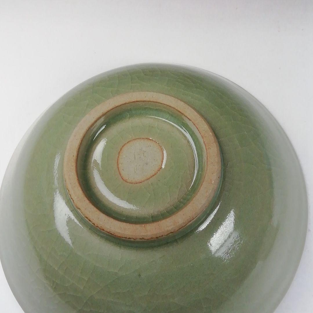 T400 茶碗 『高麗写 平茶碗』『清峰 造』 共箱 抹茶碗 茶道具