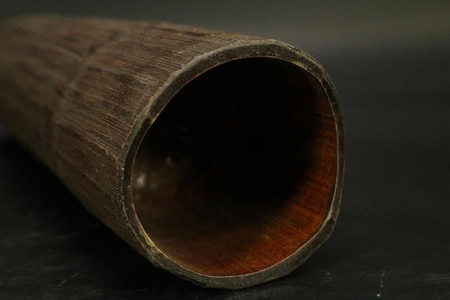 瓢形 花籠 早川尚古斎造 共箱(A888) 瓢形 花籠 早川